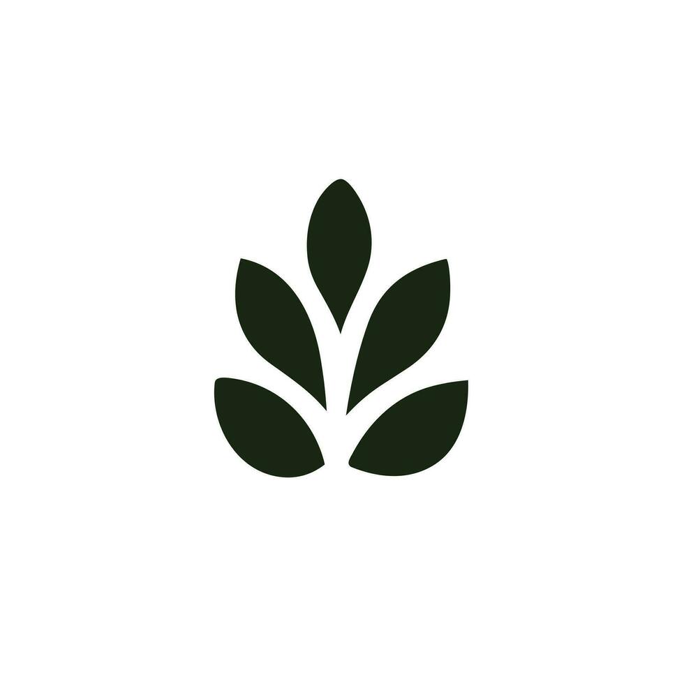 AI generated Wildlife and environmental conservation monochrome glyph logo. Holistic care. Design element. Ai art for corporate branding, pet shop startup vector
