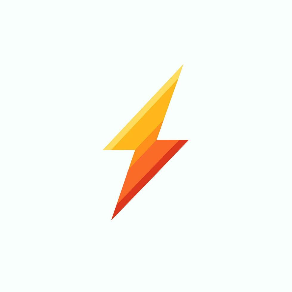 ai generado eléctrico automóvil lleno vistoso logo. relámpago tornillo simbolizando actuación. automotor industria. diseño elemento. ai Arte para corporativo marca, sitio web vector