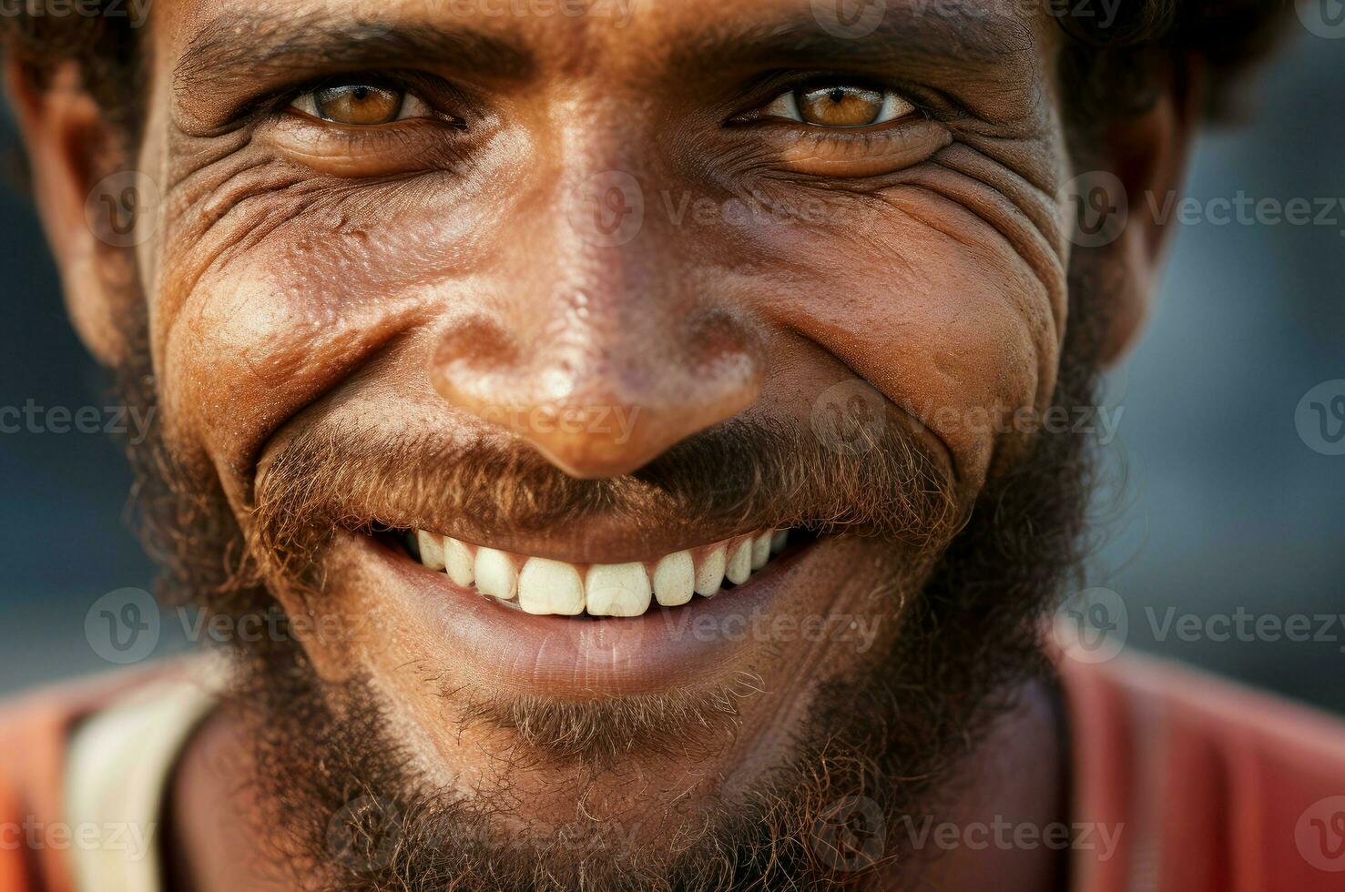 AI generated Radiant Man beautiful smile. Generate Ai photo