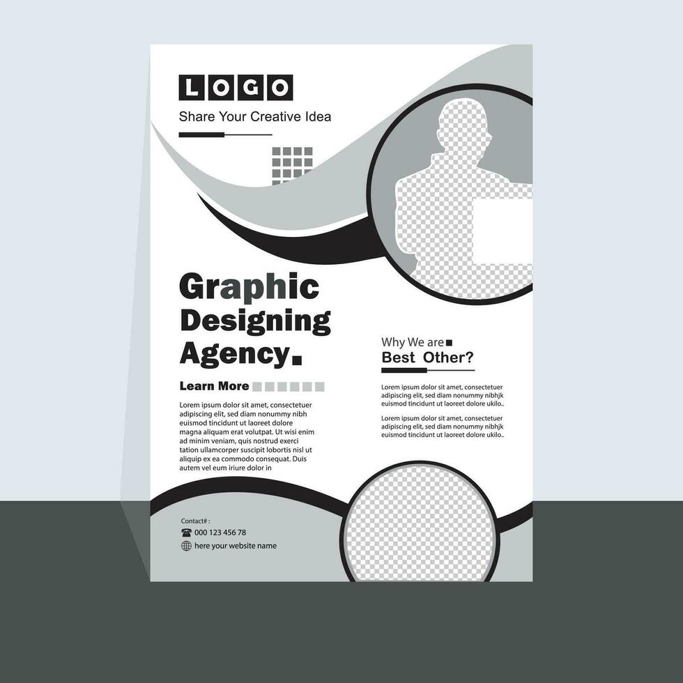Corporate Flyer Design vector