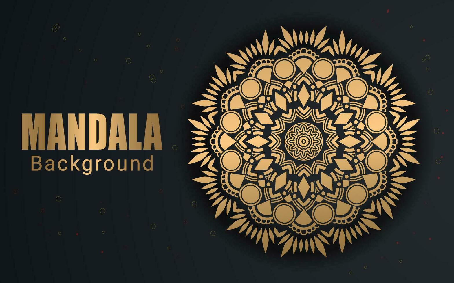 Luxury Creative Islamic Mandala Background Design or Circular pattern in form of mandala for Henna, Mehndi, tattoo, decoration. Decorative ornament in ethnic oriental style. Coloring book page. vector