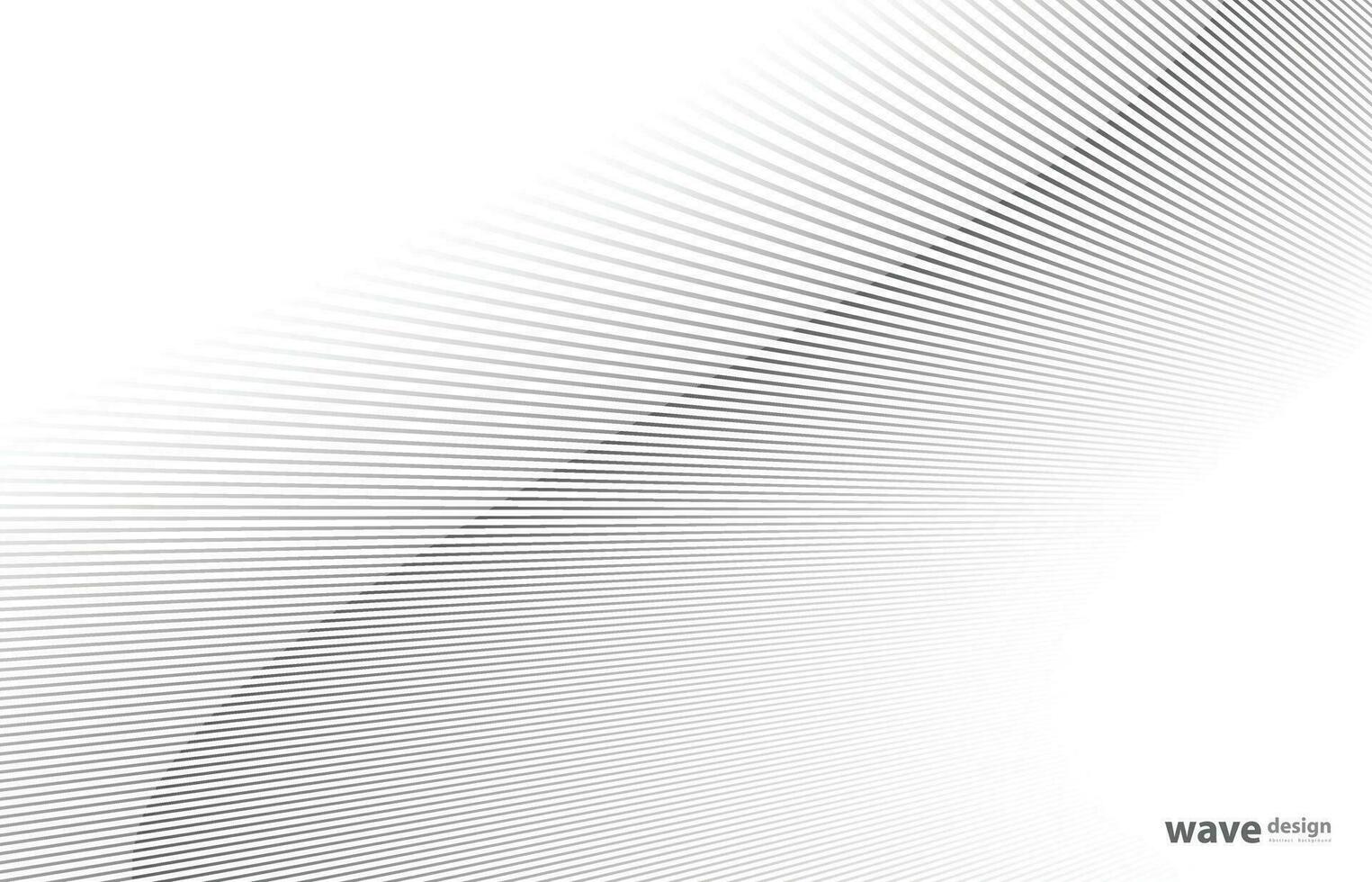 Abstract warped Diagonal Striped Background. Vector curved twisted slanting, waved lines pattern. Brand new style for your business design