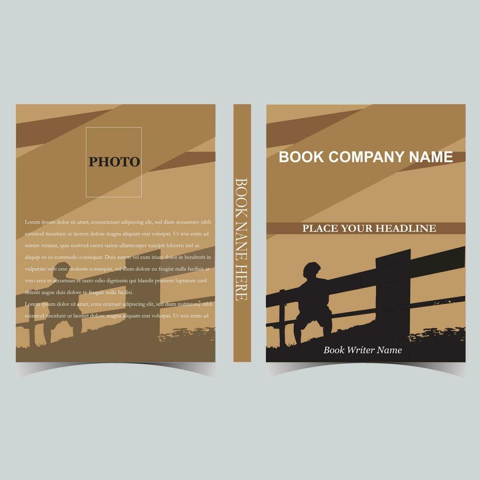 Book cover Template vector