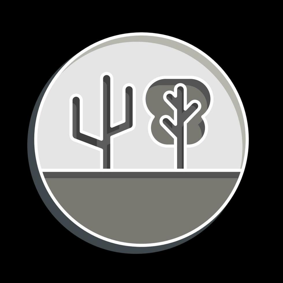 Icon Climate Change. related to Plastic Pollution symbol. glossy style. simple design editable. simple illustration vector