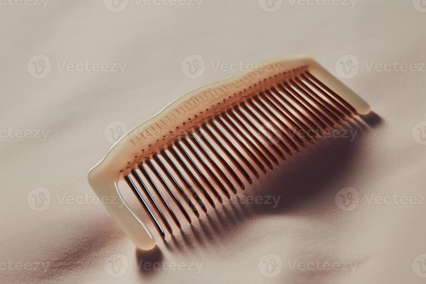 AI generated Natural stone comb. Generate Ai photo