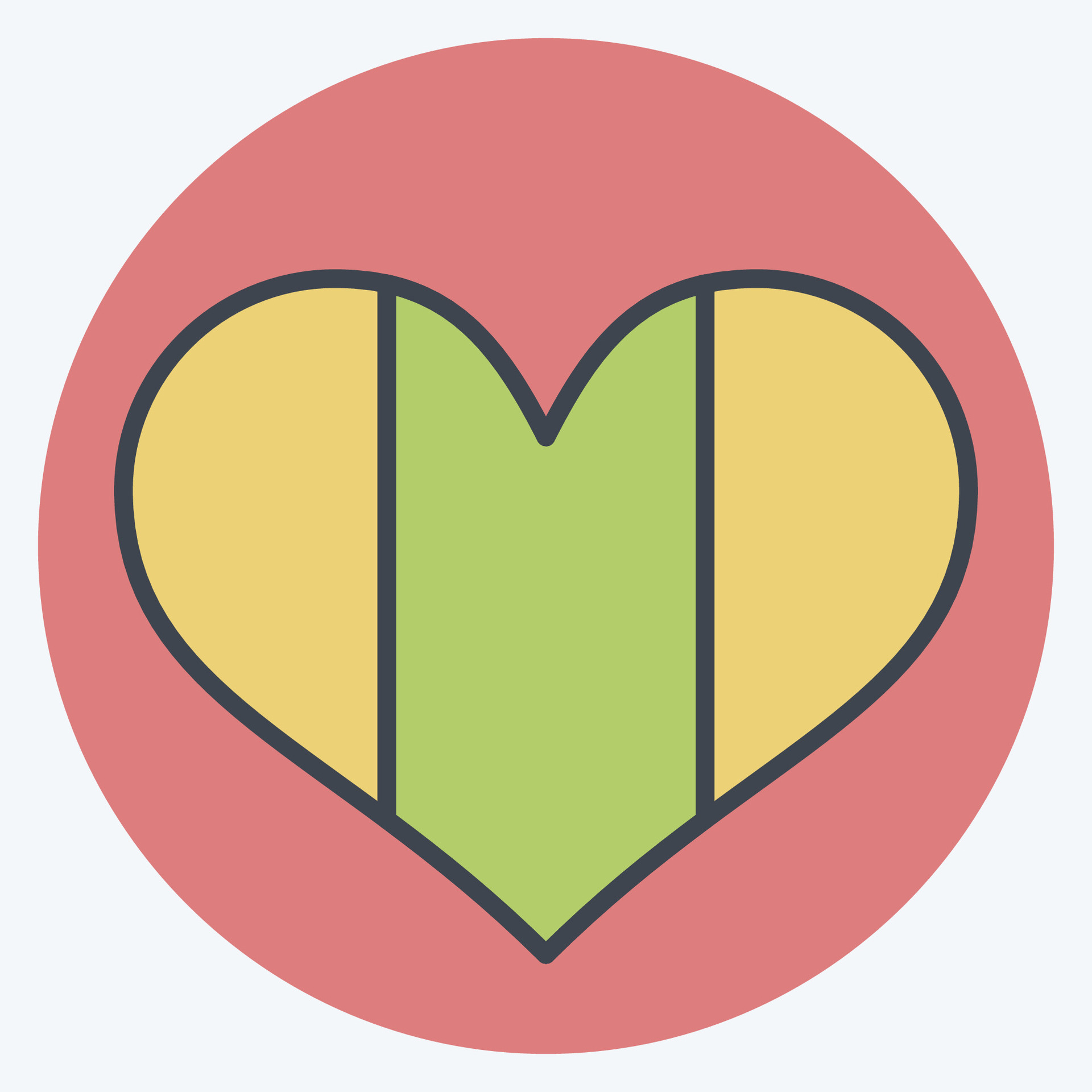 Icon Ireland related to Ireland symbol color mate style simple