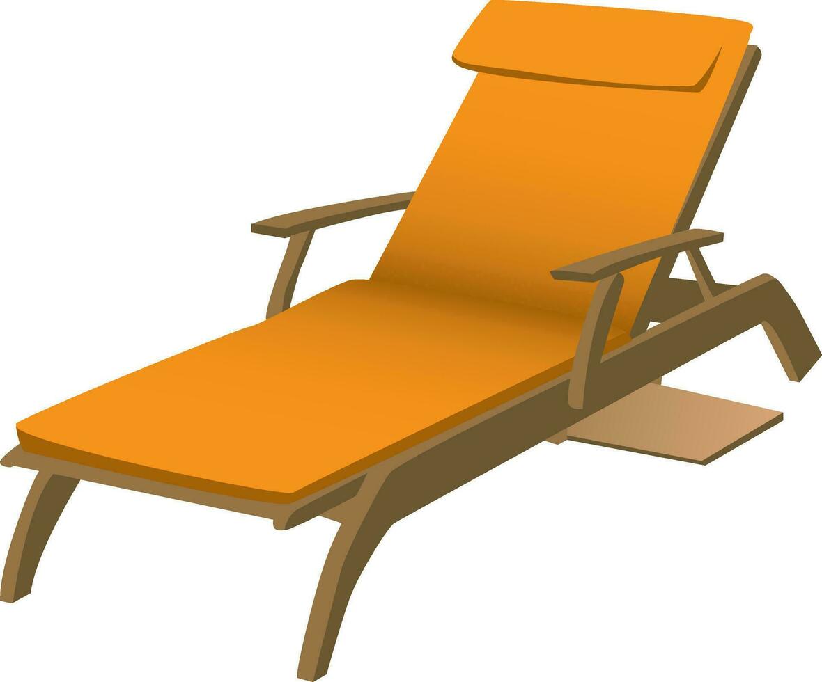 Isolated Lounge Chair vector