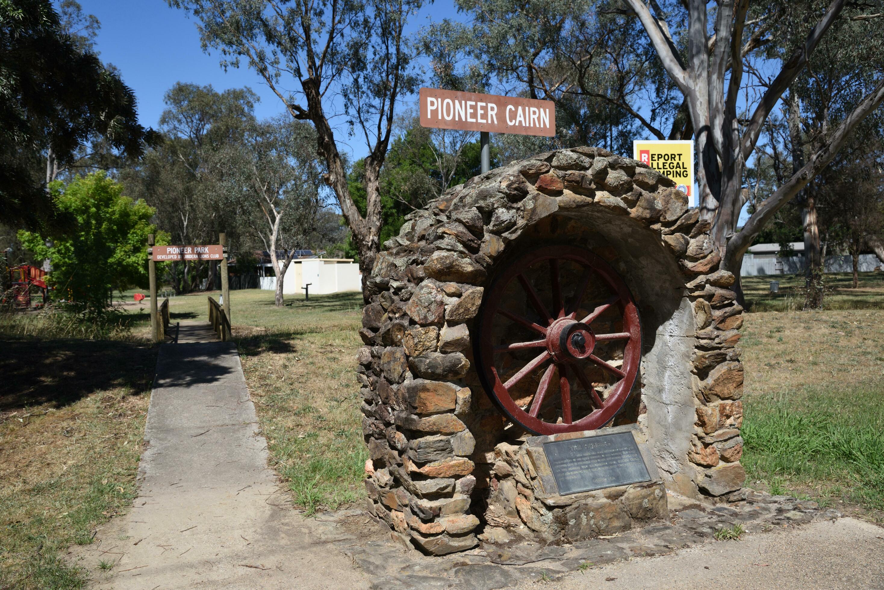 Jindera, New South Wales, Australia 17 Dec 2023 Pioneer Park