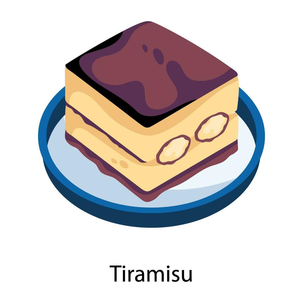Trendy Tiramisu Concepts vector
