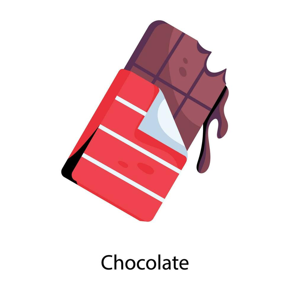 Trendy Chocolate Concepts vector