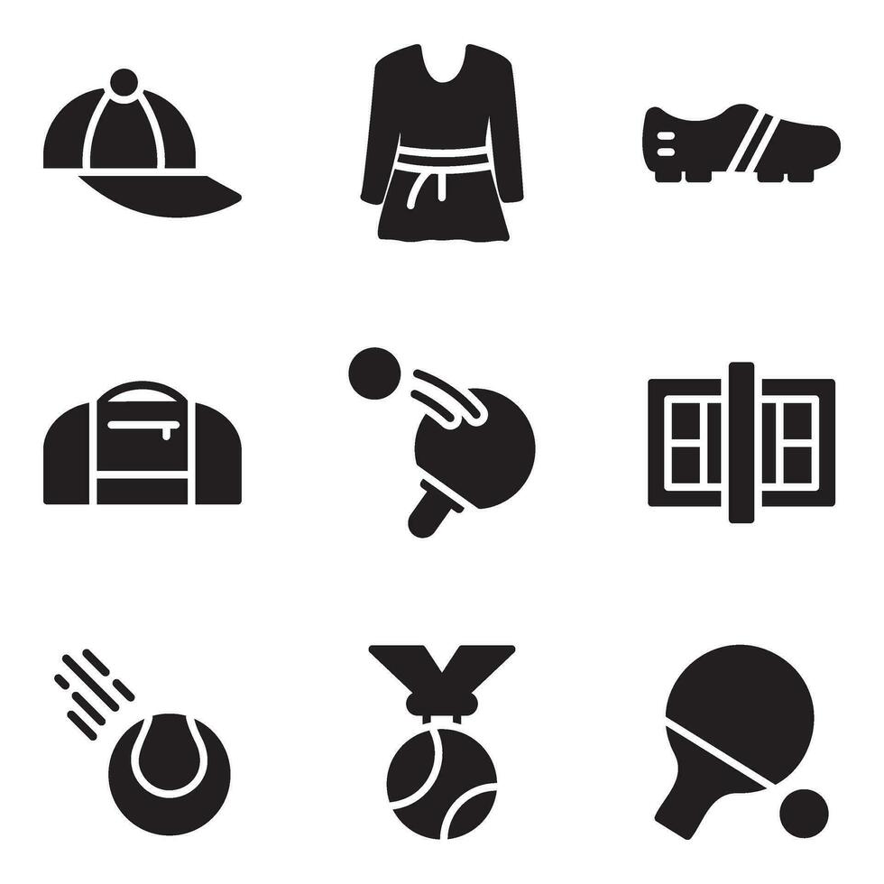 Pack of Sports Vector Icons