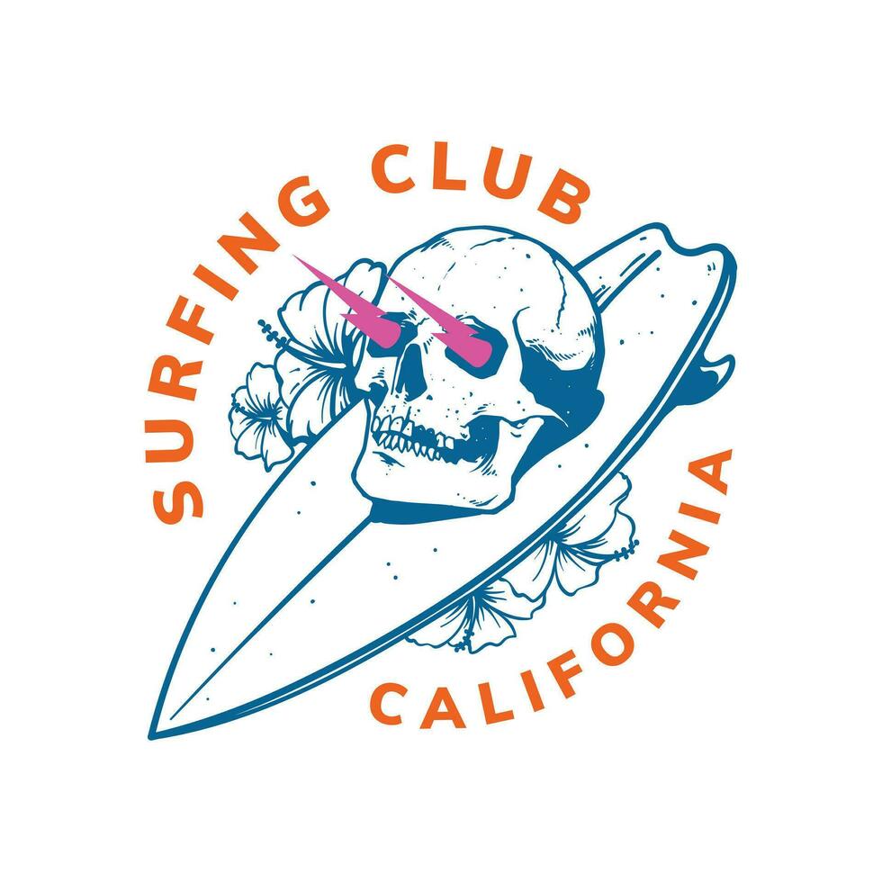 surfing artwork for t-shirt design vector
