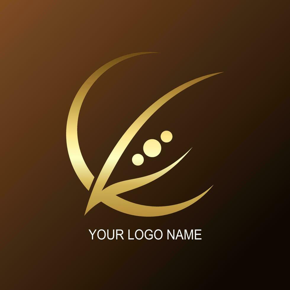 a simple logo that is easy to remember. suitable for companies, industries, etc vector