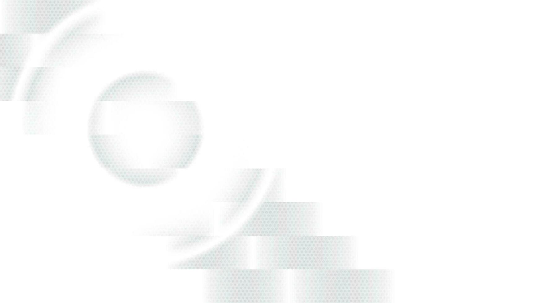 Abstract geometric white and gray color background with halftone effect, dot pattern. Vector illustration.