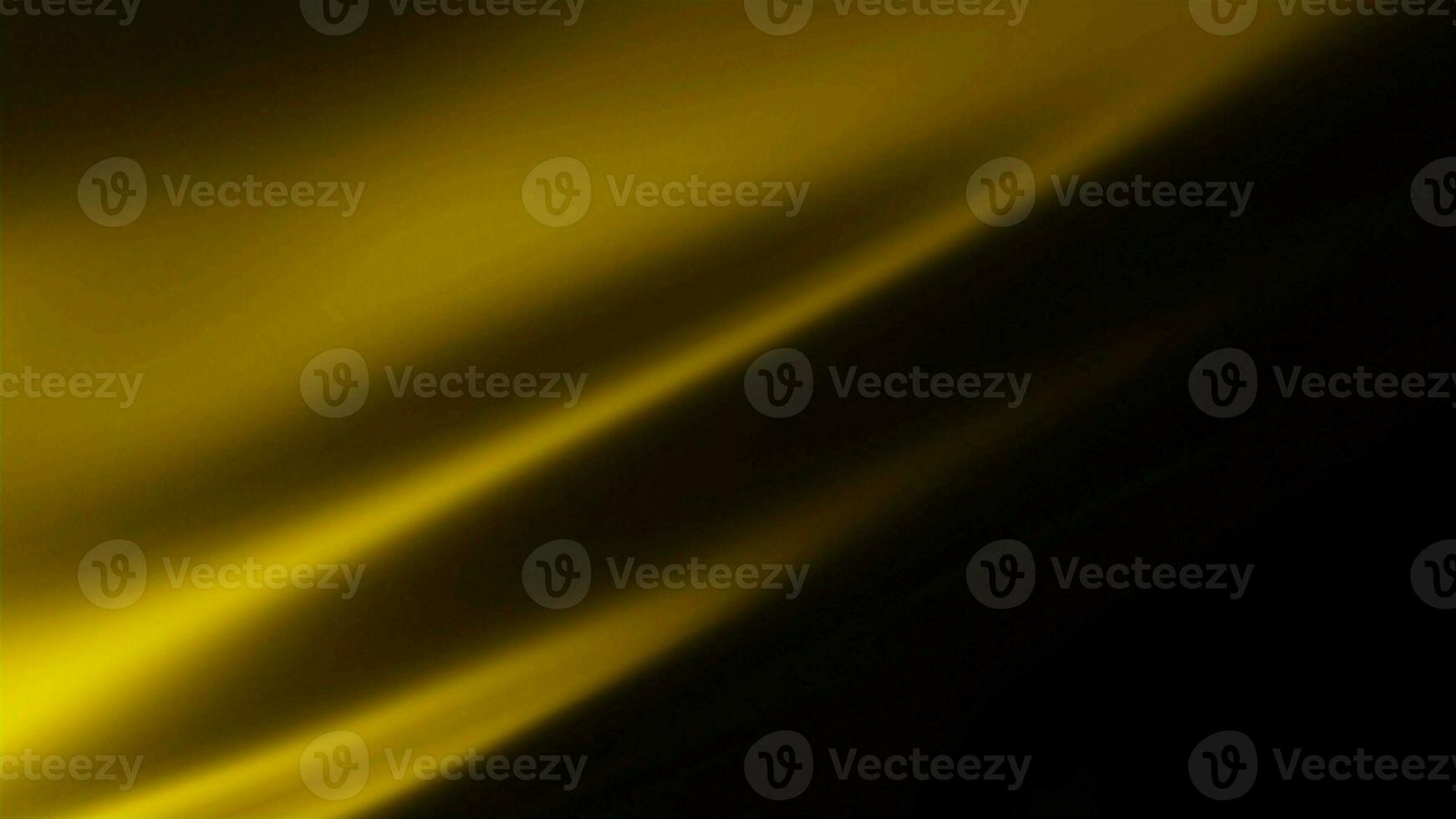 Abstract dark gold wave background. 3D render. photo