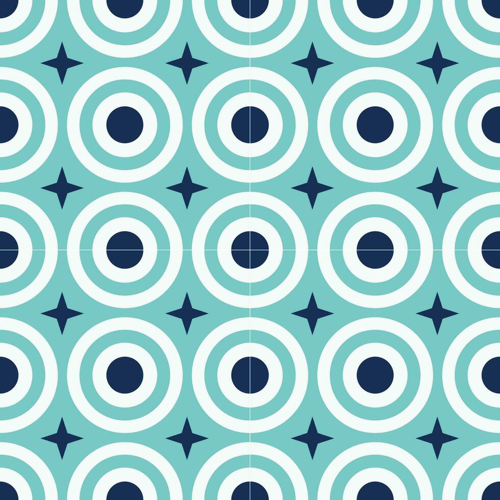 Seamless vector geometric color pattern background. Full color modern.