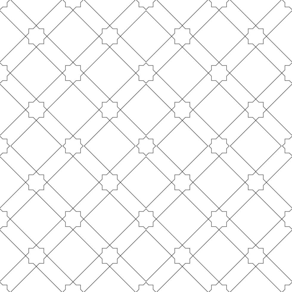 Vector seamless pattern. Modern stylish texture. Repeating geometric tiles