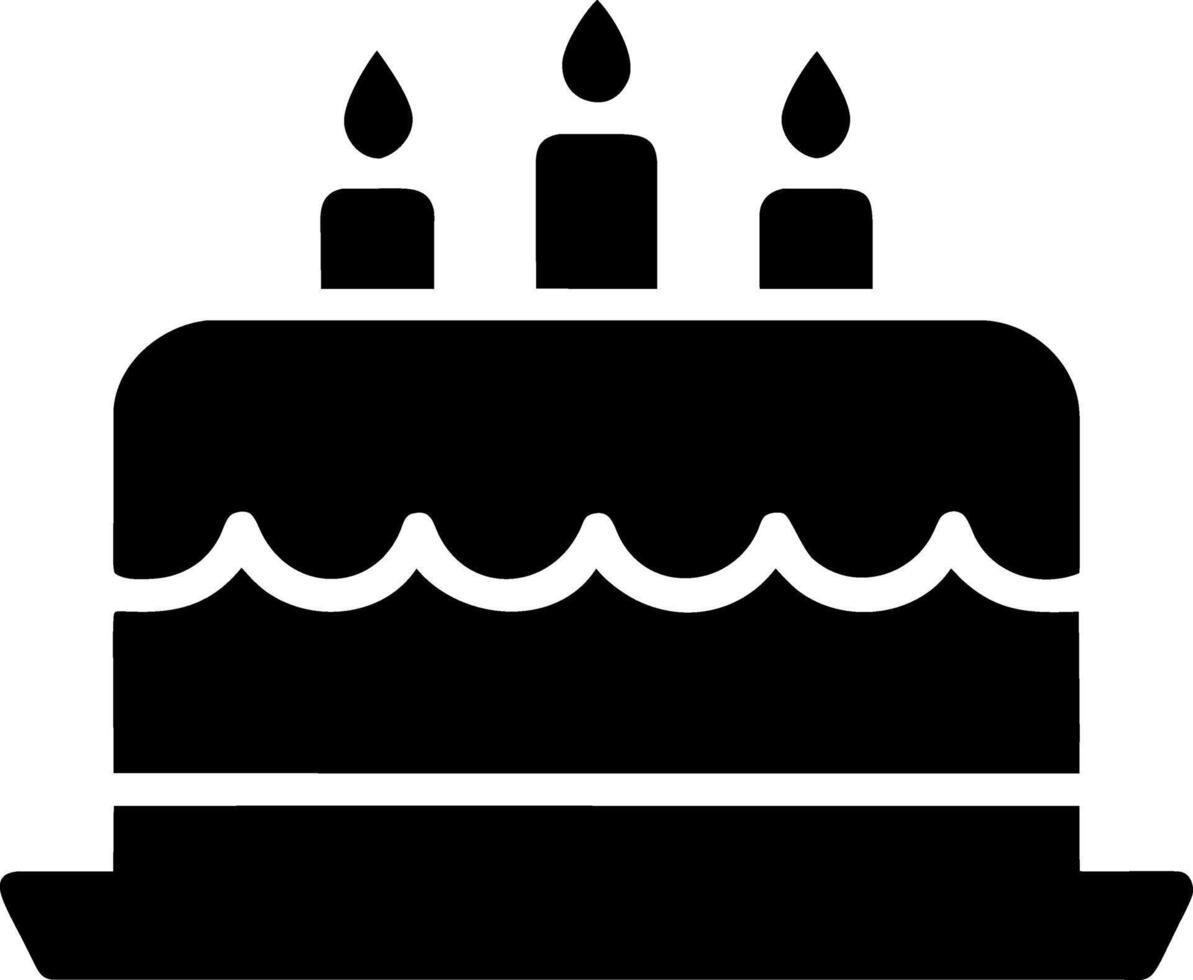 cake icon vector