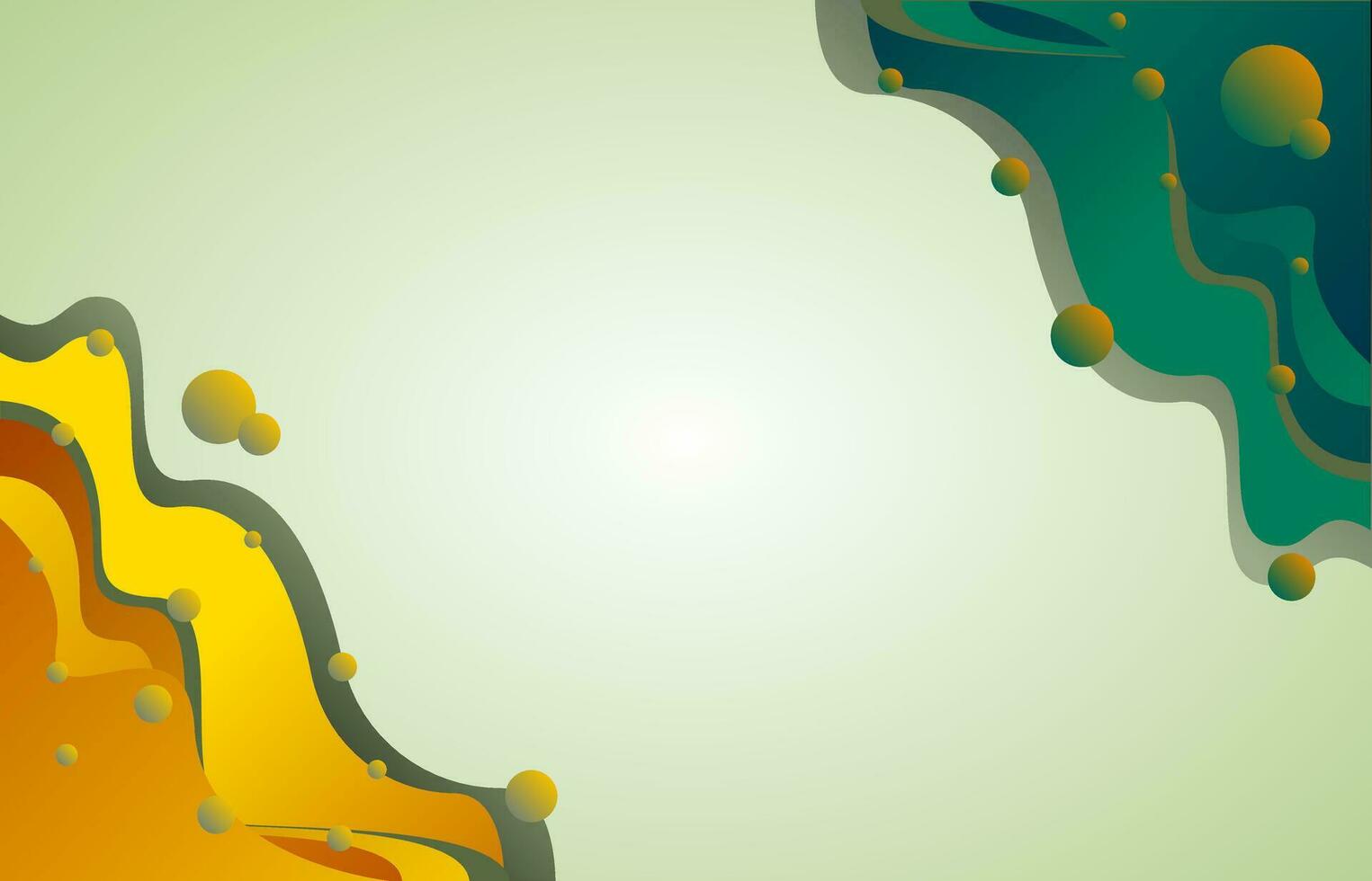 waves round ball gradient abstract background vector