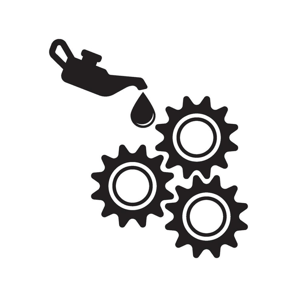 reparar tienda o automotor icono vector ilustración símbolo diseño