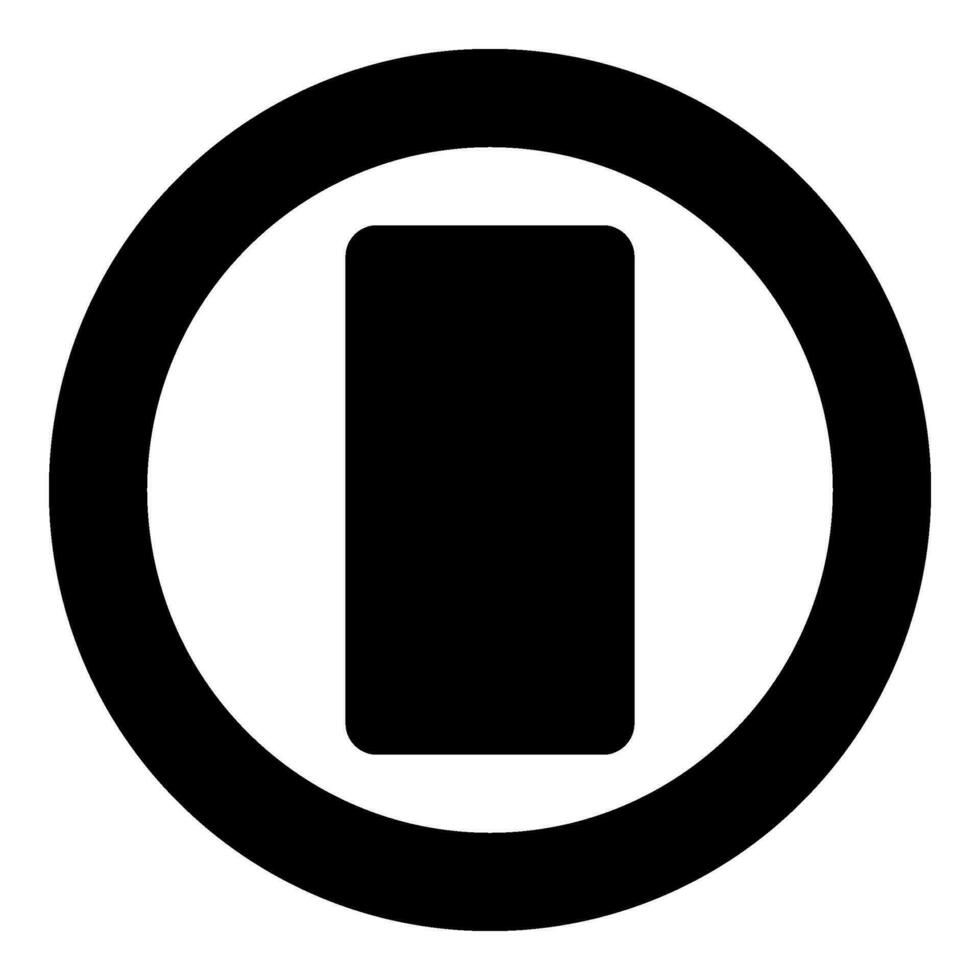 Bag of cement paper sack package component powder icon in circle round black color vector illustration image solid outline style