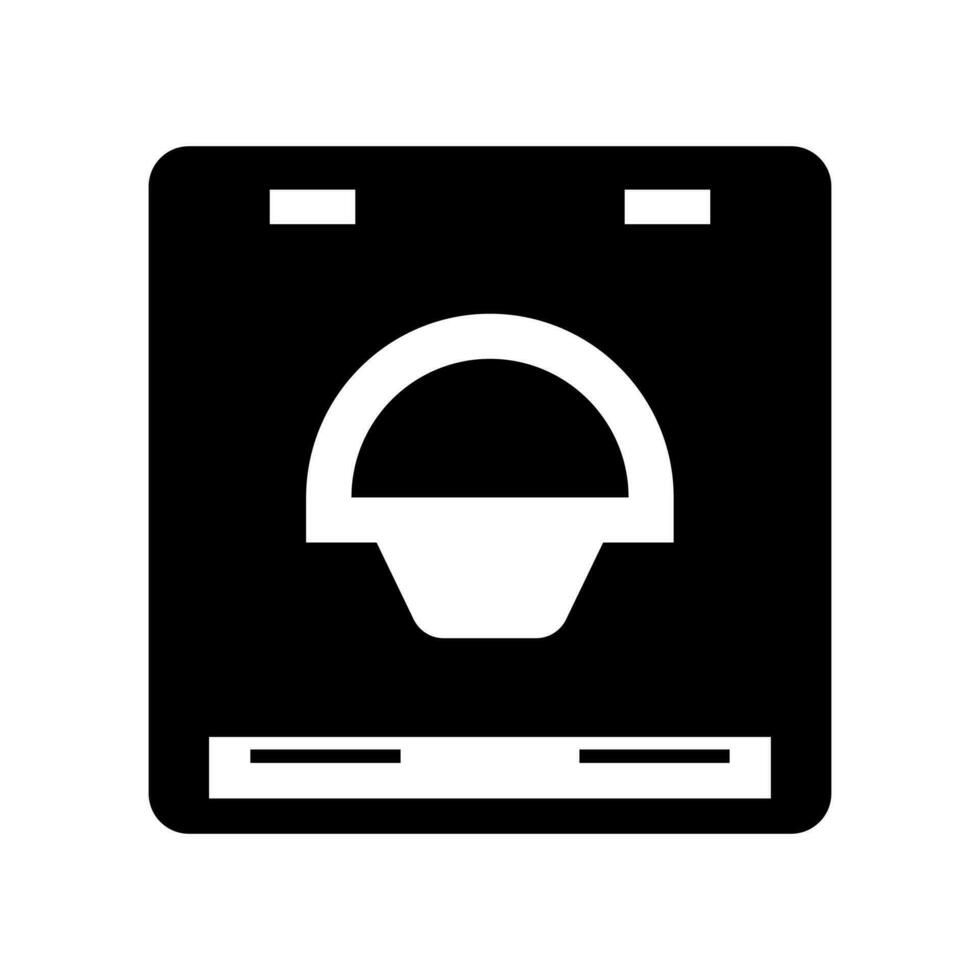 disquete negro vector icono aislado en blanco antecedentes