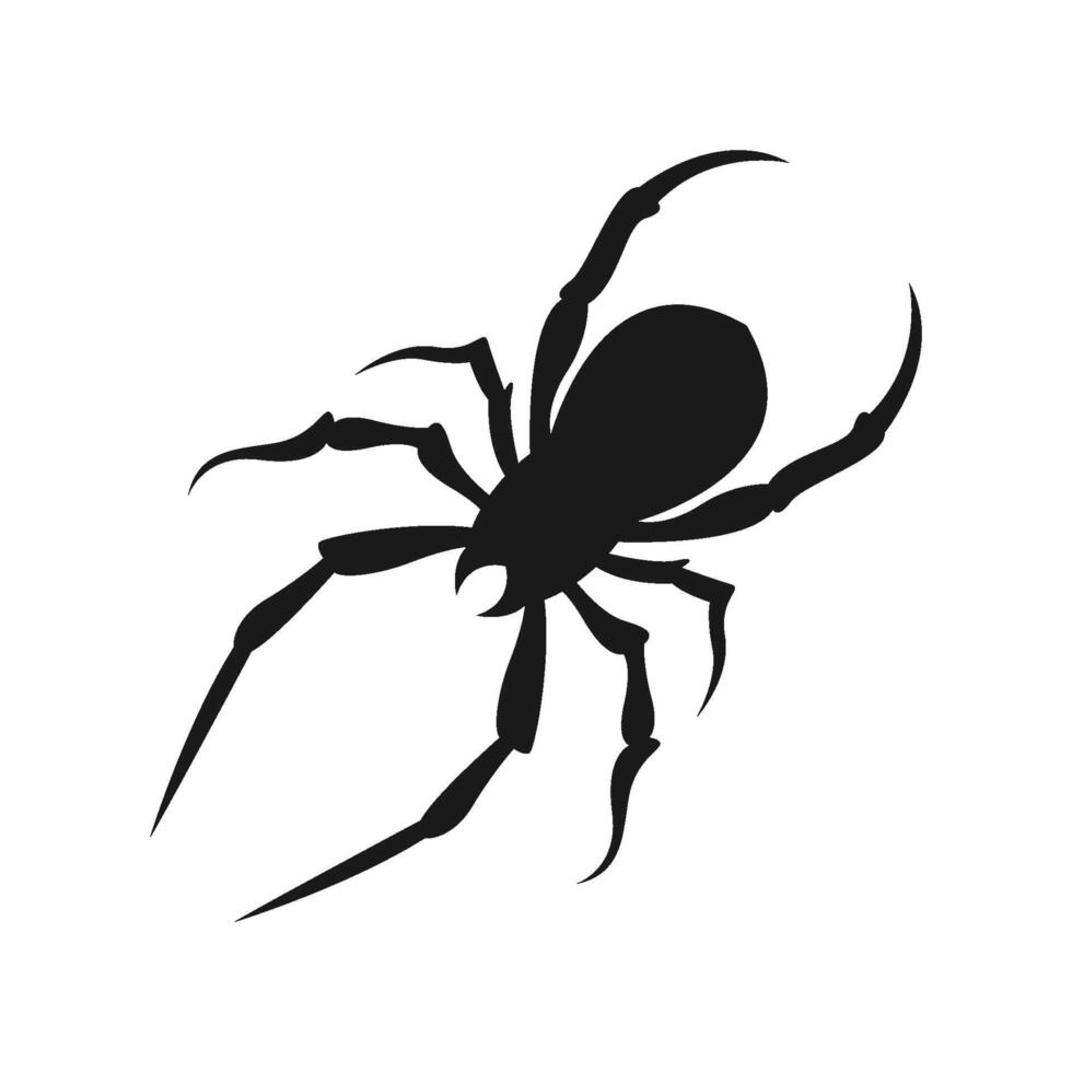 araña logo icono diseño vector