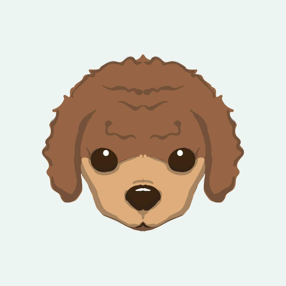 cute head dog vector illustration prfect for cute pet dog vector design