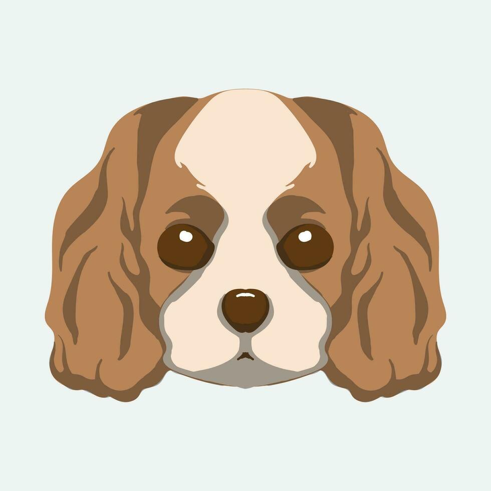 cute head dog vector illustration prfect for cute pet dog vector design