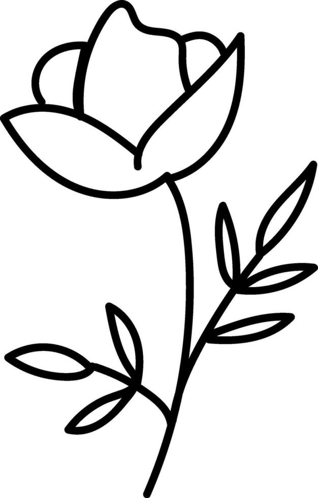 mano dibujado primavera, salvar el fecha, tarjeta, mínimo dibujado floral botánico línea Arte ramos de flores primavera, de moda elementos de salvaje y jardín plantas, sucursales, hojas, flores, hierbas. vector ilustración