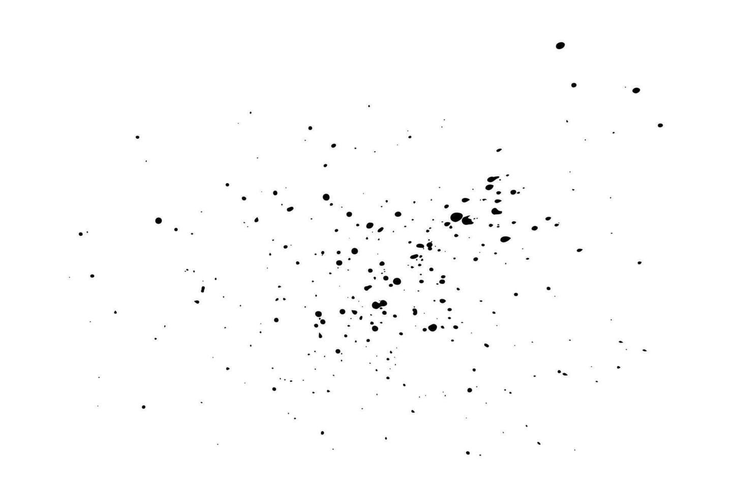 Abstract vector spray texture with spray grain
