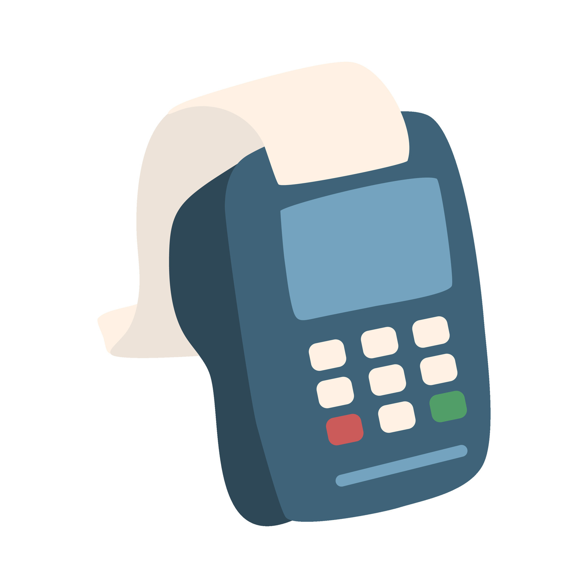 Credit card swipe machine for online payment 36176610 Vector Art at