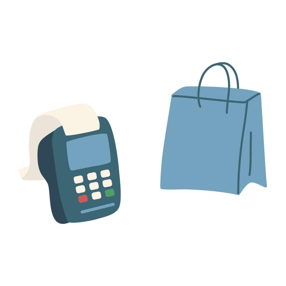 Modern payment methods concept illustration vector
