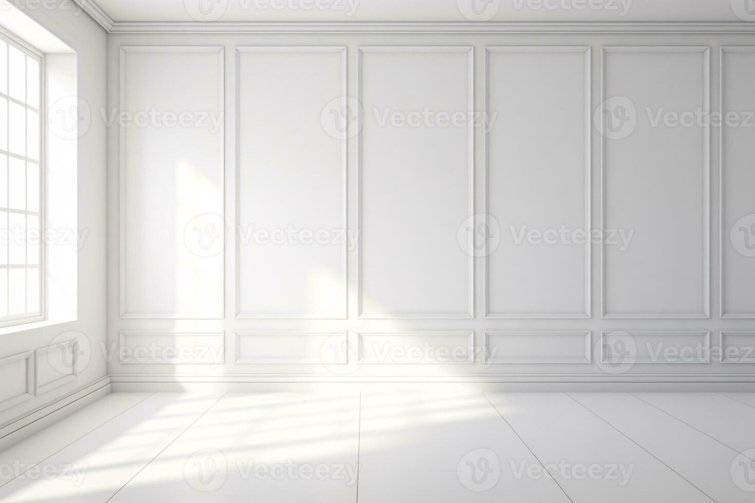 Ai Generated White Wall Room With Natural Light Shining Through Window Generative Ai 36176711 Ai Generated White Wall Room With Natural Light Shining Through Window Generative Ai 36176711