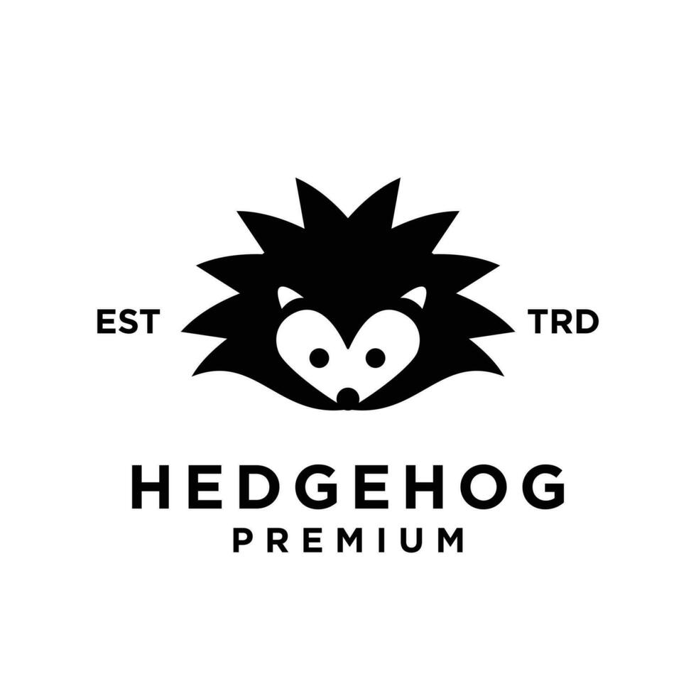 Hedgehog Logo icon design illustration vector