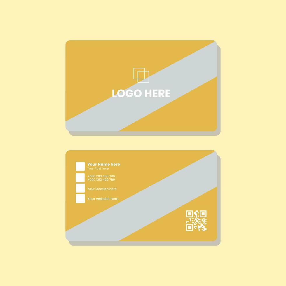 Business Card Design vector