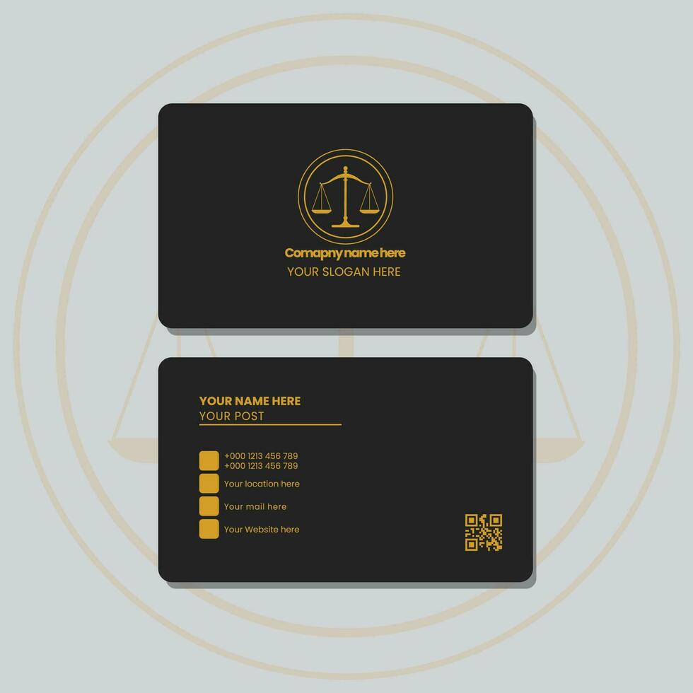 Business card Design vector