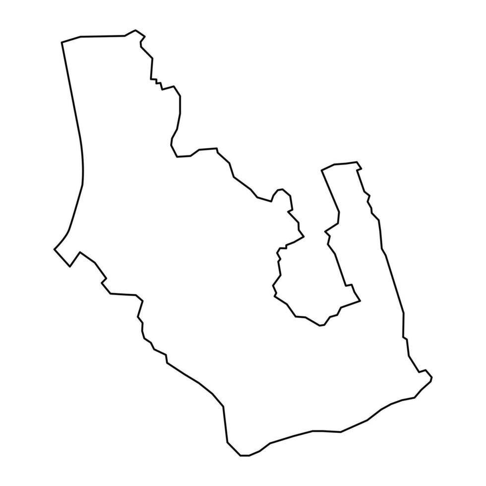Triesen municipality map, administrative division of Liechtenstein. Vector illustration.