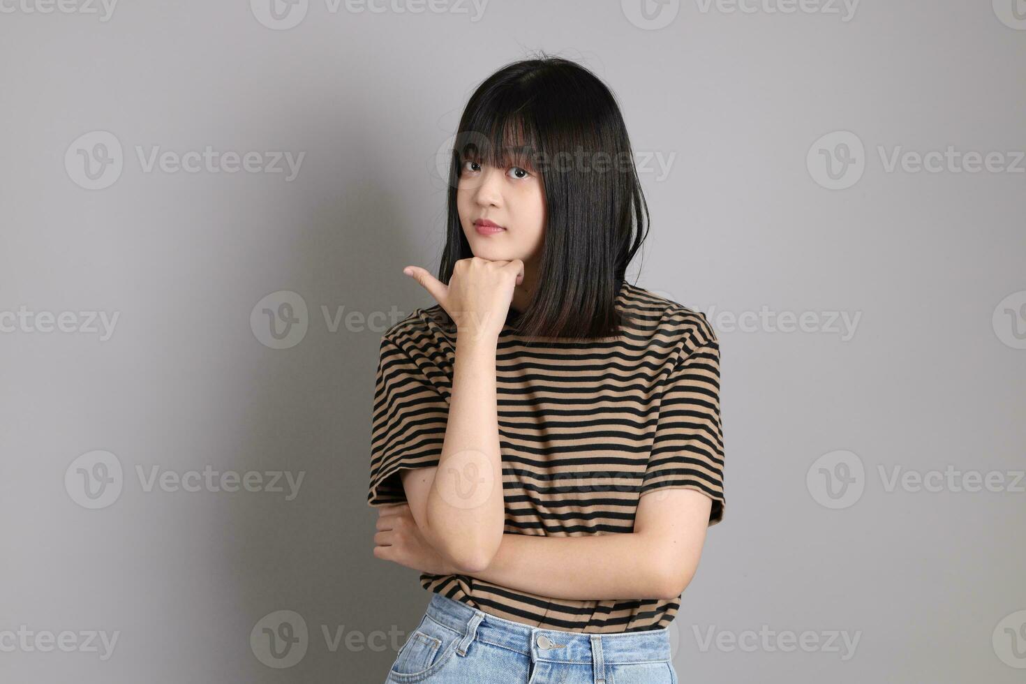 Cute Asian Woman photo