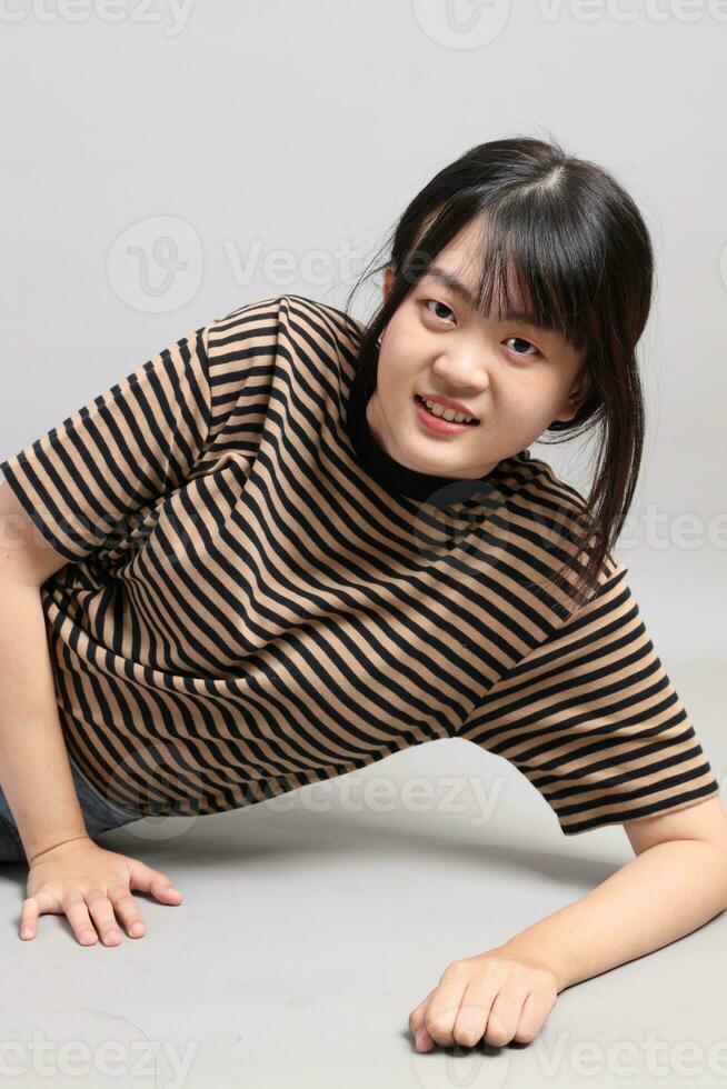 Cute Asian Woman photo