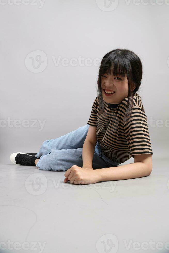 Cute Asian Woman photo