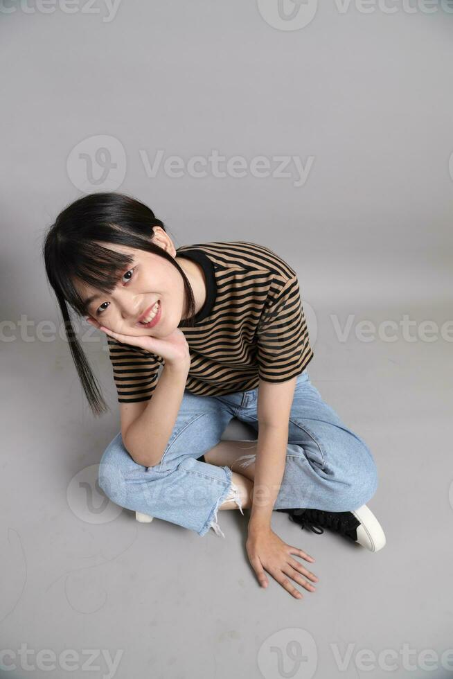 Cute Asian Woman photo