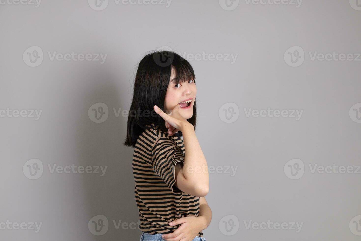 Cute Asian Woman photo