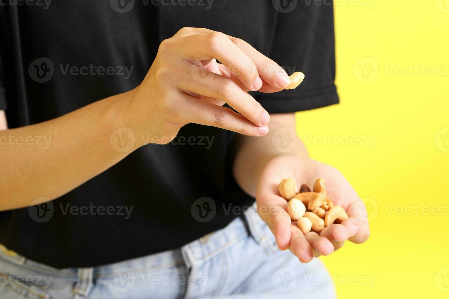 Hand with Snack photo