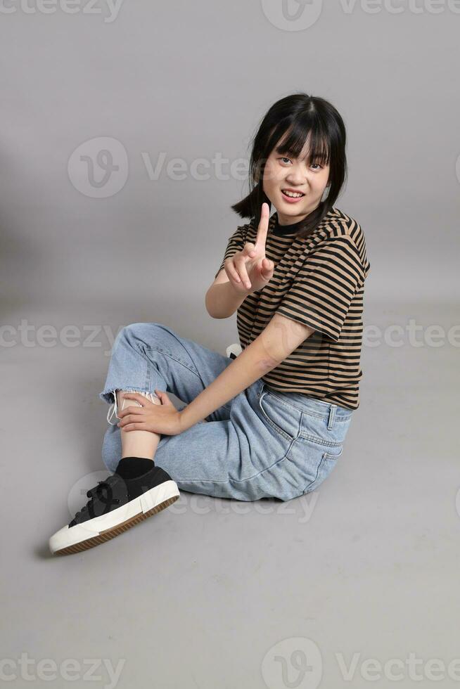 Cute Asian Woman photo