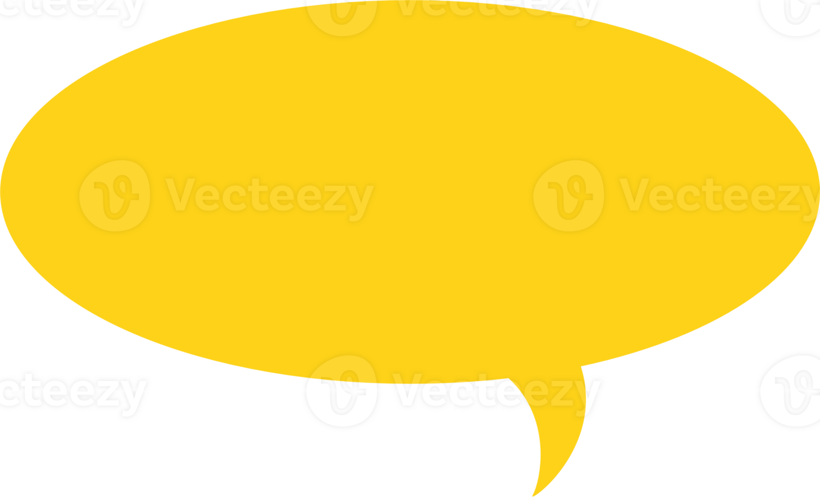 Colorful pastel yellow color speech bubble balloon, icon sticker memo keyword planner text box banner, flat png transparent element design