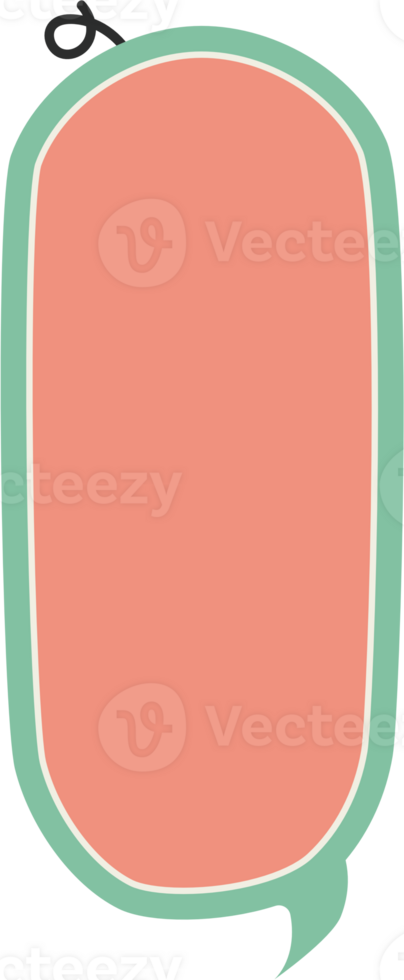 Watermelon speech bubble balloon icon sticker memo keyword planner text box banner, flat png transparent element design