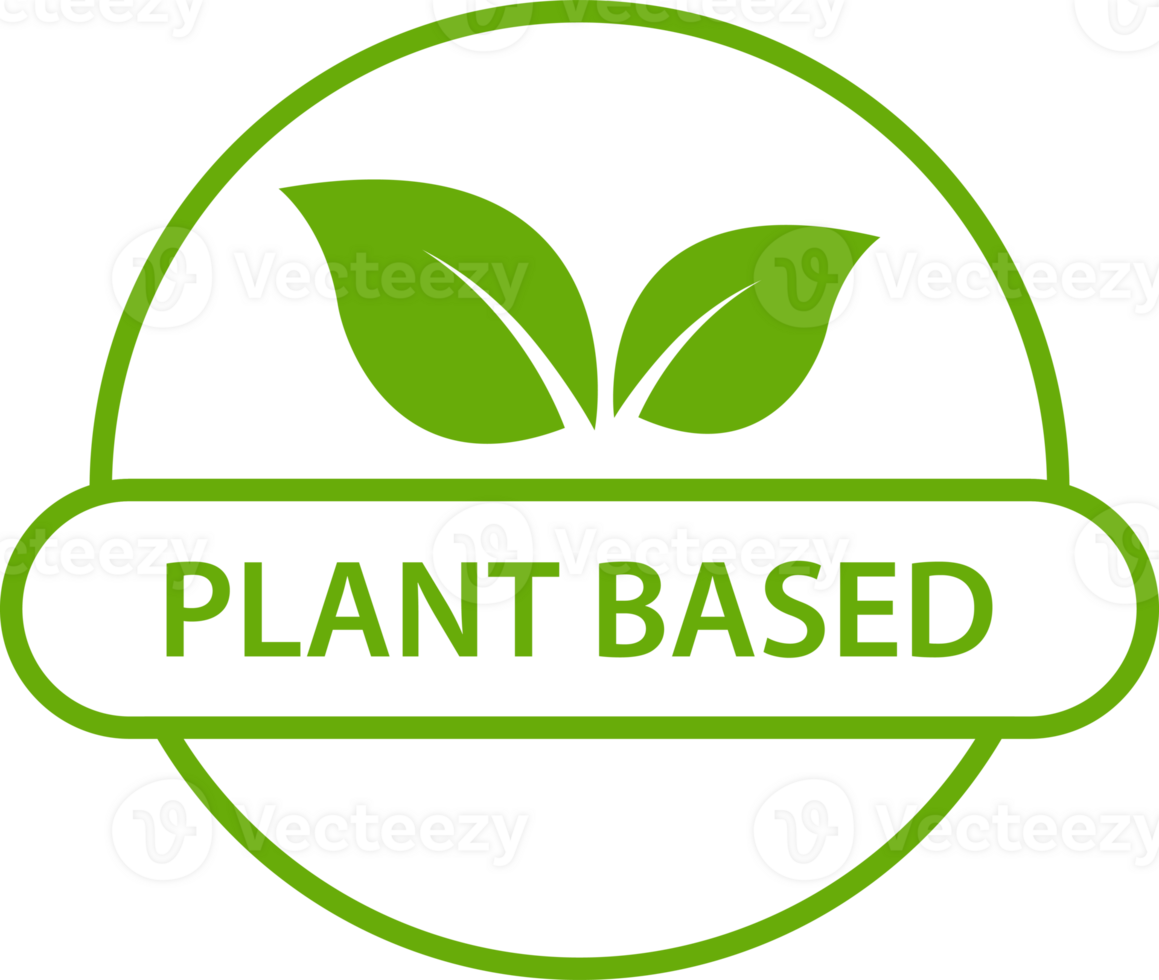 växt baserad ikon friska mat symbol vegan bricka, vegetarian tecken png