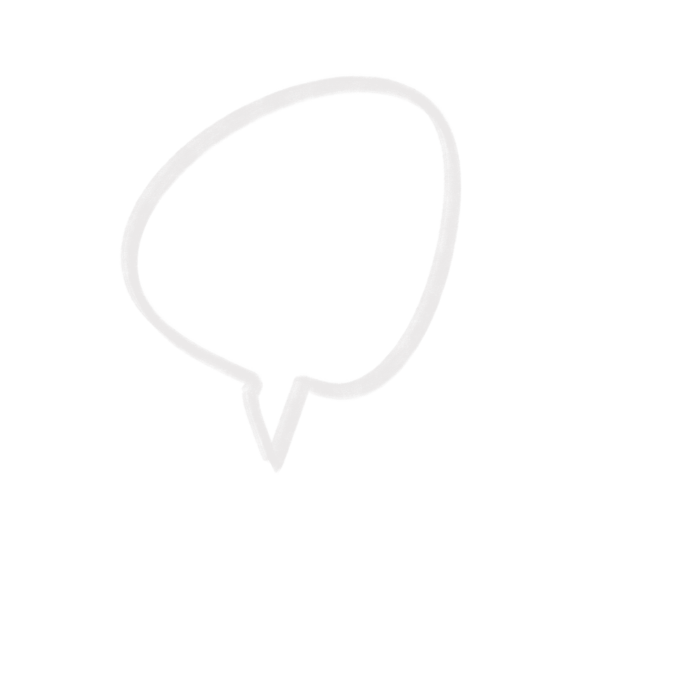 speech bubble line png