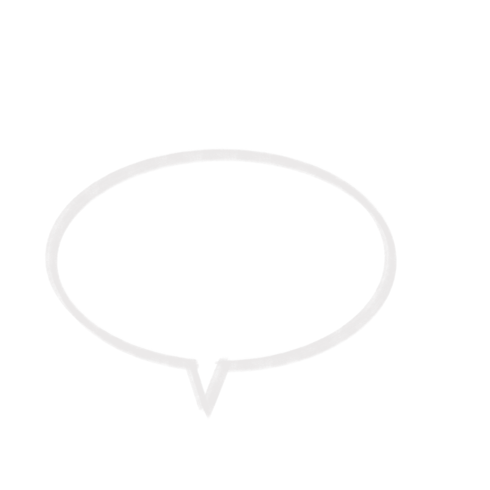 speech bubble line png